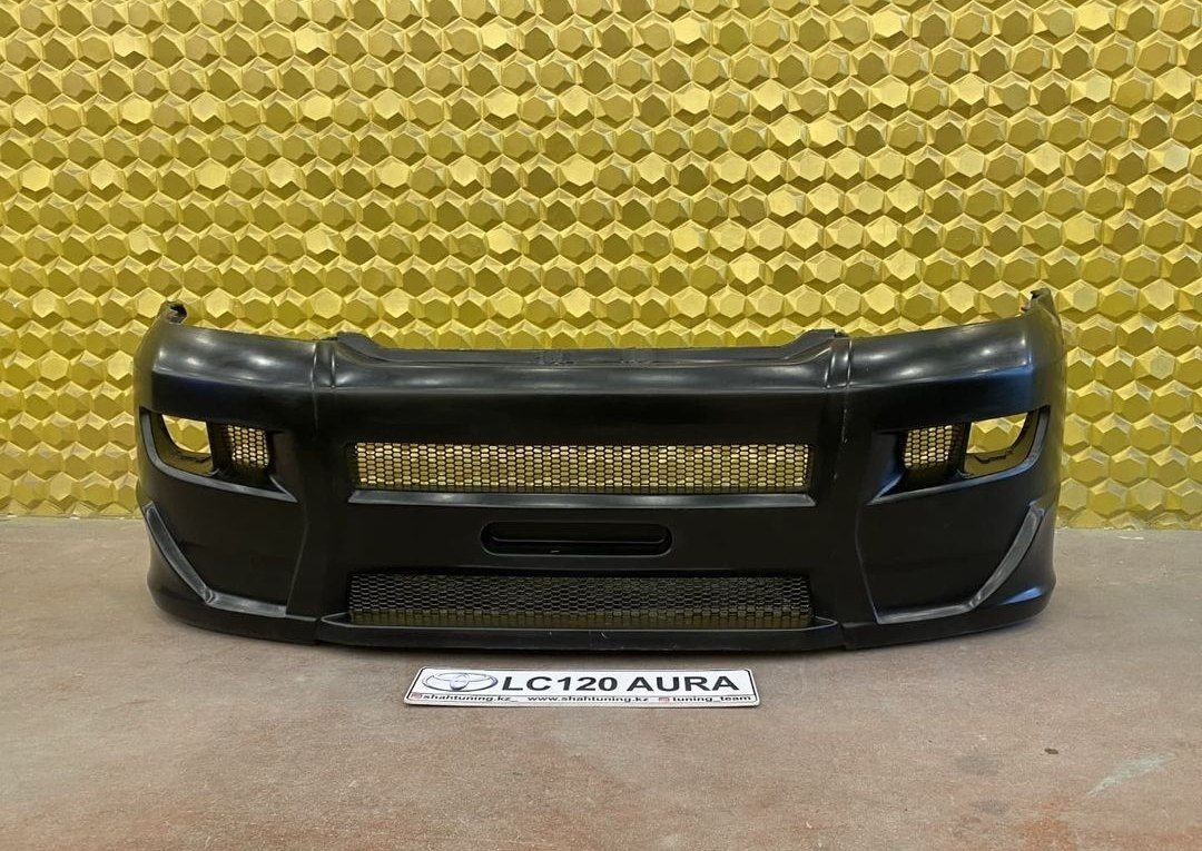 Передний бампер AURA Toyota Land Cruiser Prado 120 (не оригинал)